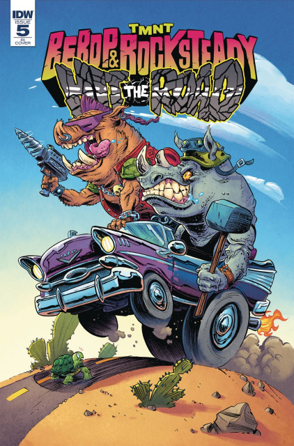 Teenage Mutant Ninja Turtles: Bebop and Rocksteady Hit the Road #5 (10 Copy Cover)