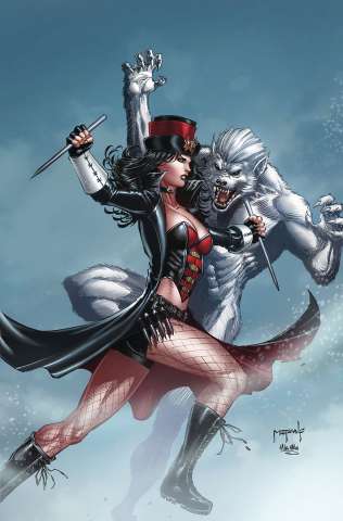 Van Helsing vs. The Werewolf #6 (Metcalf Cover)