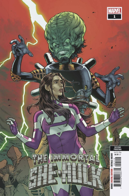 The Immortal She-Hulk #1 (Davis Hunt 2nd Printing)
