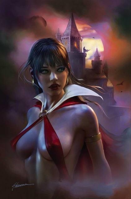Vampirella / Dracula: Unholy #3 (Maer Virgin Cover)