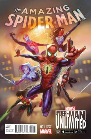 The Amazing Spider-Man #1 (Spider-Man Unlimited Game Cover)
