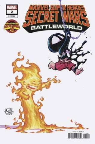 Marvel Super Heroes: Secret Wars - Battleworld #2 (Skottie Young Cover)