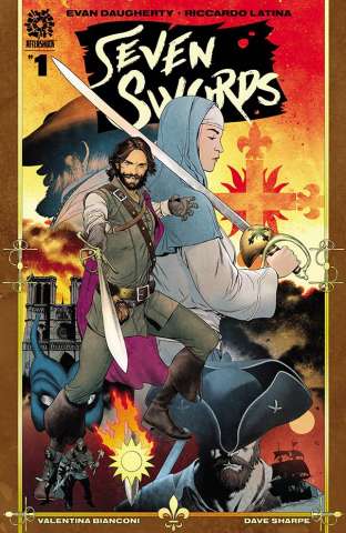Seven Swords #1 (Clarke Cover)