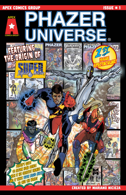 Phazer Universe #1 (Robertson & Avina Cover)