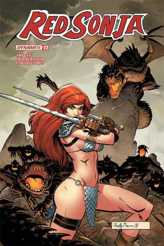 Red Sonja #22 (Brown Cover)