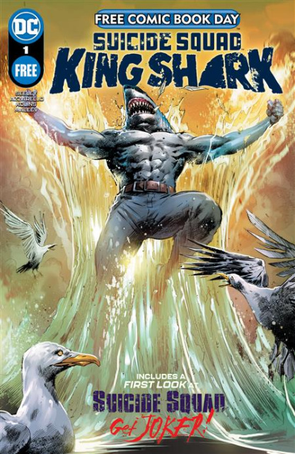 Suicide Squad: King Shark #1 (Trevor Hairsine Cover)