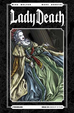 Lady Death #25 (London VIP Cover)
