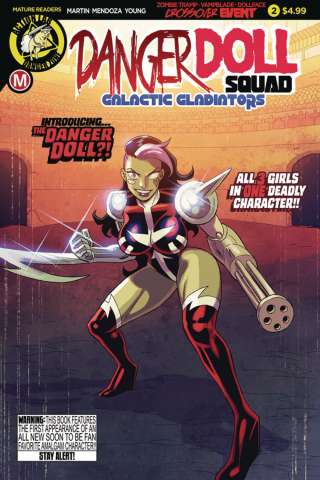 Danger Doll Squad: Galactic Gladiators #2 (Young Cover)