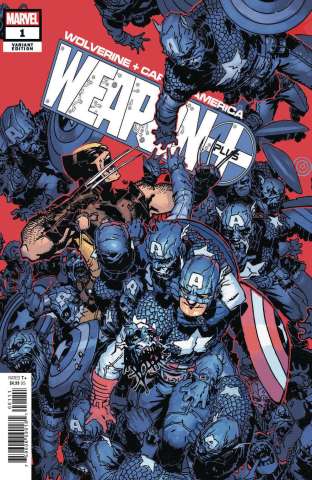 Wolverine and Captain America: Weapon Plus #1 (Bachalo Cover)