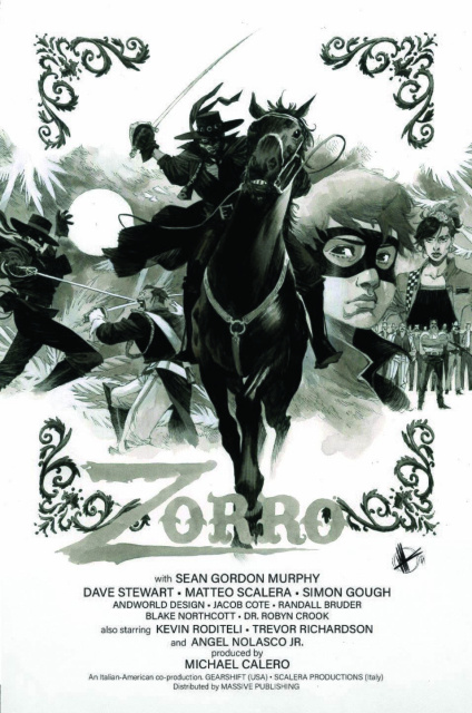 Zorro: Man of the Dead #1 (10 Copy Scalera Cover)