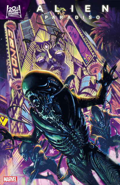 Alien: Paradiso #1 (Ben Harvey Cover)