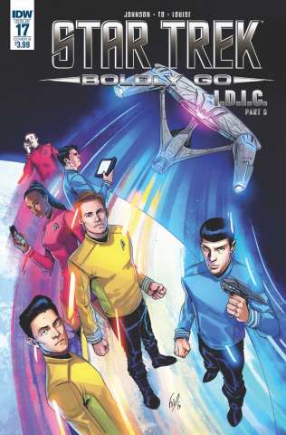 Star Trek: Boldly Go #17 (Ossio Cover)