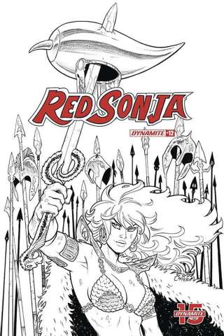 Red Sonja #12 (20 Copy Conner B&W Cover)