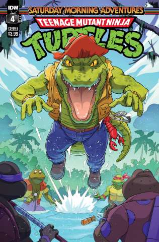 Teenage Mutant Ninja Turtles: Saturday Morning Adventures #4 (Schoening Cover)