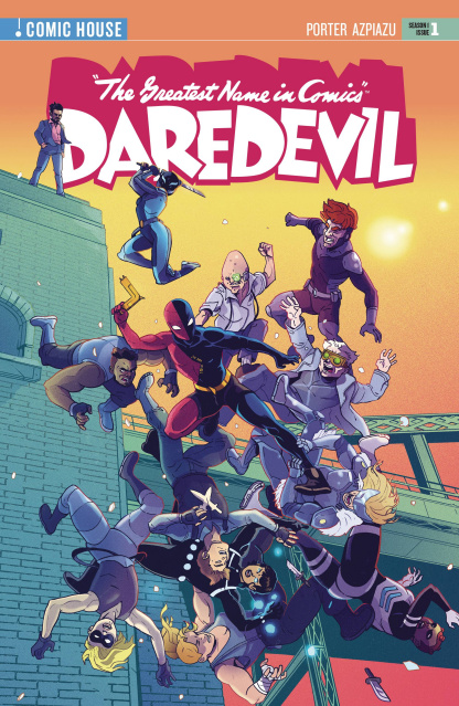 The Greatest Name in Comics: Daredevil #1 (Tosheff Cover)