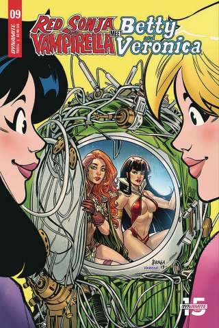 Red Sonja and Vampirella Meet Betty and Veronica #9 (Braga Cover)