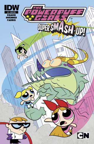 The Powerpuff Girls: Super Smash-Up! #5 (Subscription Cover)