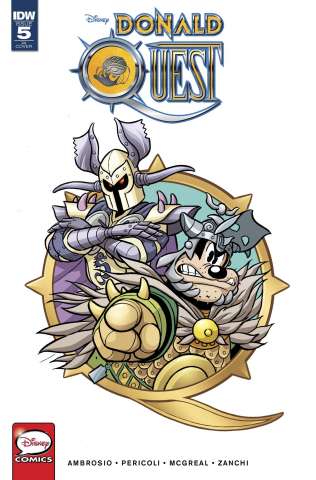 Donald Quest #5 (10 Copy Cover)