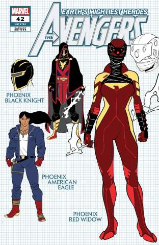Avengers #42 (Garron Design Cover)