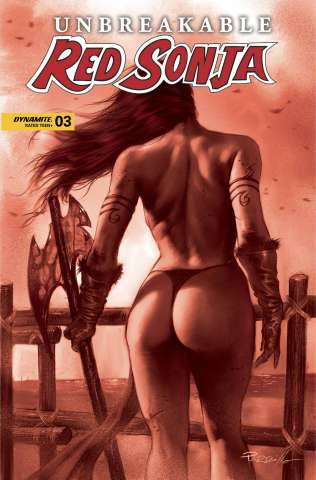 Unbreakable Red Sonja #3 (10 Copy Parrillo Tint Cover)