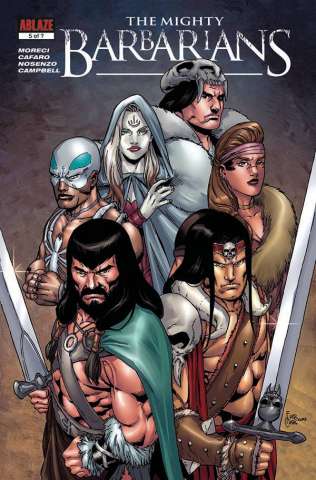 The Mighty Barbarians #5 (Casas Homage Cover)