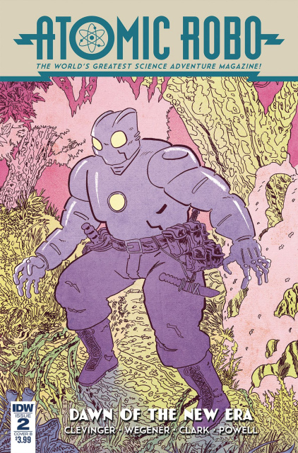 Atomic Robo: Dawn of the New Era #2 (Wegener Cover)