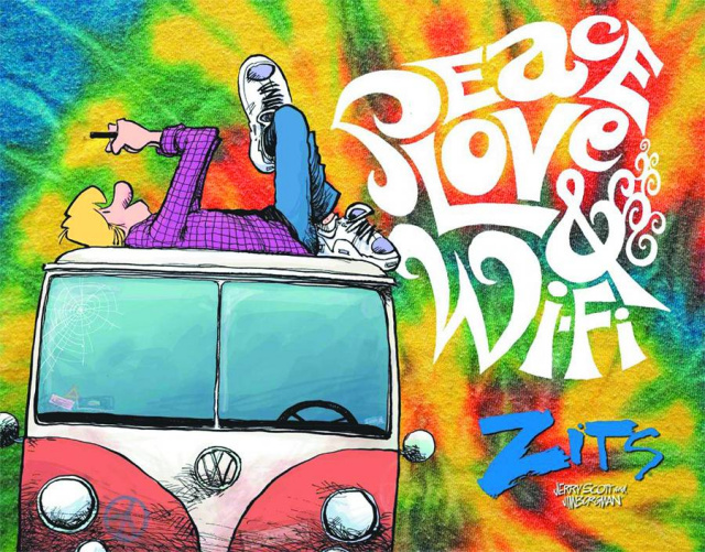 Zits Treasury: Peace, Love & Wi Fi