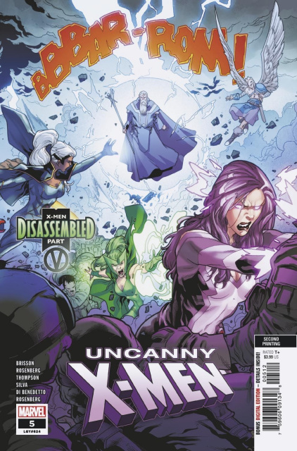 Uncanny X-Men #8 (Silva 2nd Printing)