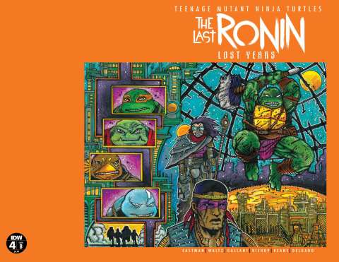 Teenage Mutant Ninja Turtles: The Last Ronin - Lost Years #4 (Eastman & Bishop Cover)