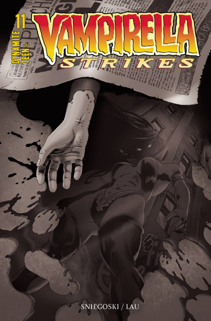 Vampirella Strikes #11 (7 Copy Lau B&W Cover)