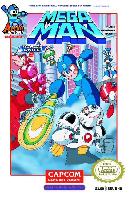 Mega Man #48 (The Doc Is In Cover)