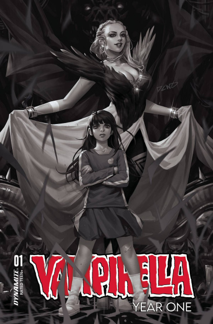 Vampirella: Year One #1 (10 Copy Chew B&W Cover)