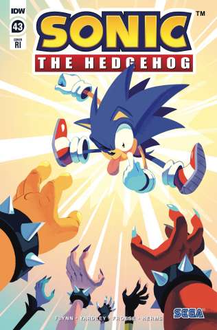 Sonic the Hedgehog #43 (10 Copy Fourdraine Cover)