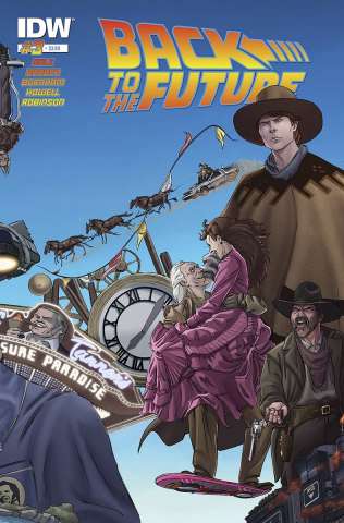 Back to the Future #3 (Subscription Cover)