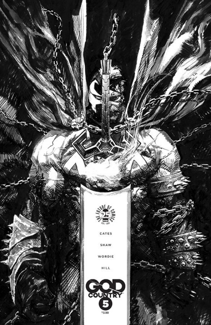 God Country #5 (Spawn Month B&W Cover)