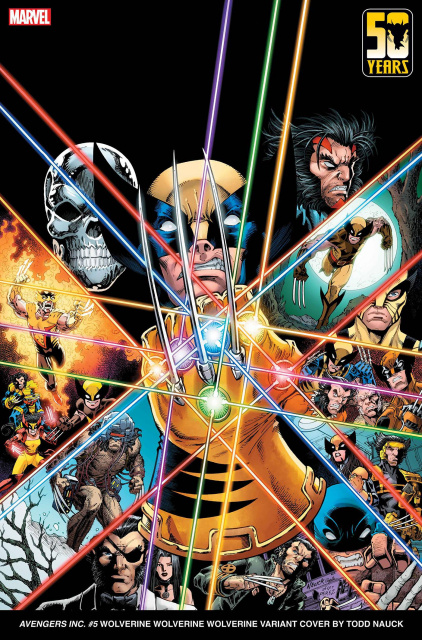 Avengers Inc. #5 (Todd Nauck Wolverine Wolverine Wolverine Cover)