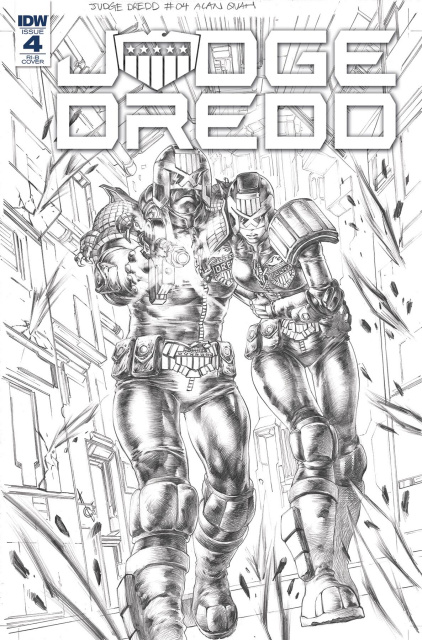 Judge Dredd: Under Siege #4 (15 Copy Quah Cover)