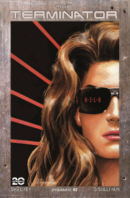 The Terminator #3 (Ross Burning Earth Icon Cover)