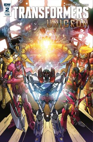 The Transformers: Unicron #2 (Milne Cover)