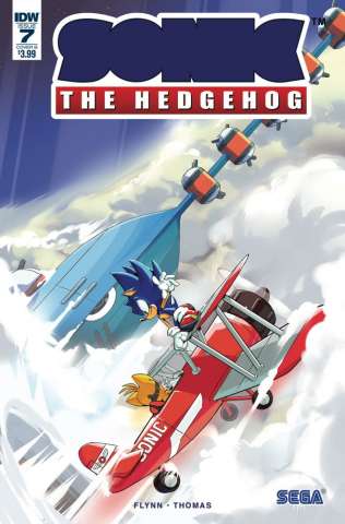 Sonic the Hedgehog #7 (Thomas Cover)