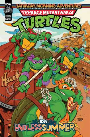 Teenage Mutant Ninja Turtles: Saturday Morning Adventures IDW Endless Summer (Tango Cover)
