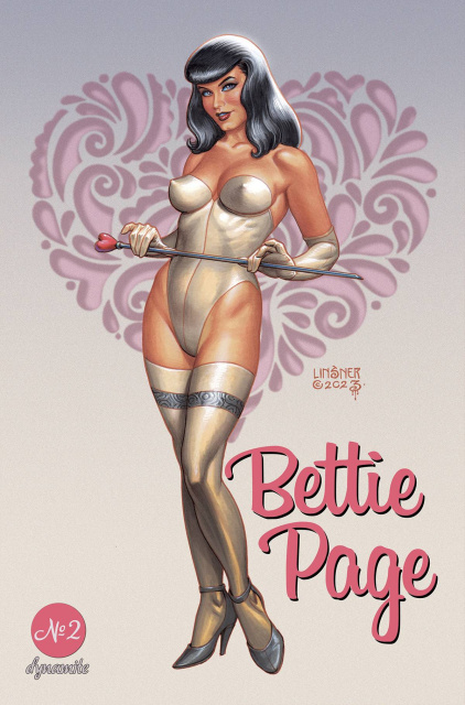 Bettie Page #2 (Linsner Cover)