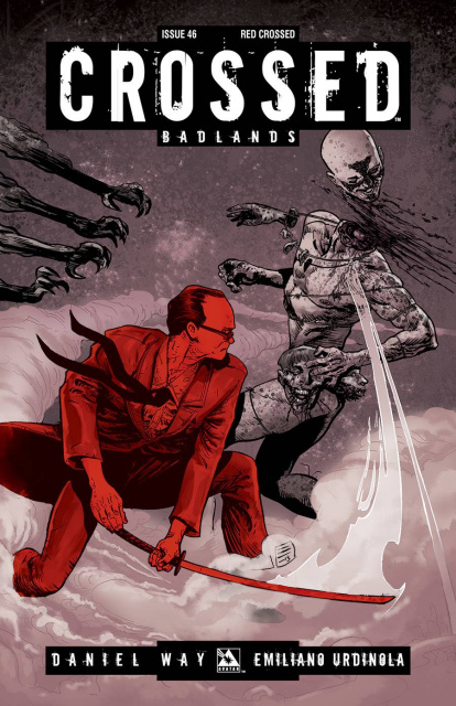 Crossed: Badlands #46 (Red Crossed Cover)