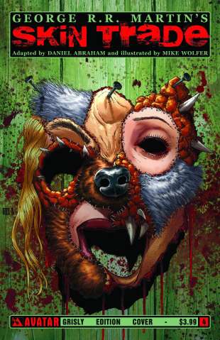 Skin Trade #4 (Grisly Cover)