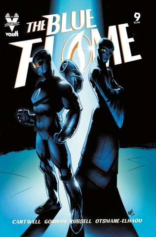 The Blue Flame #9 (Gorham Cover)