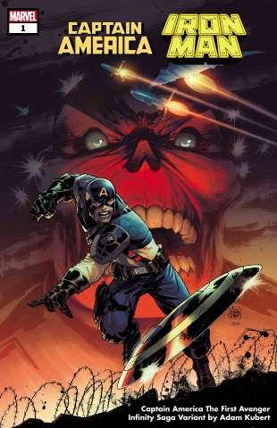 Captain America / Iron Man #1 (Clarke Infinity Saga Cover)