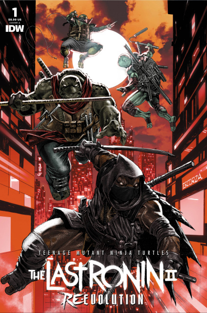 Teenage Mutant Ninja Turtles: The Last Ronin II - Re-Evolution #1 (Escorzas Cover)