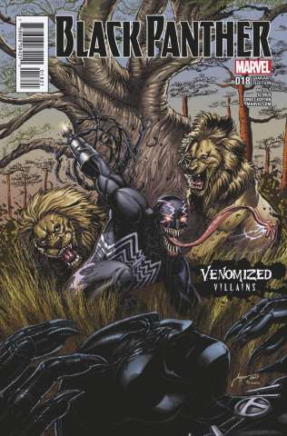 Black Panther #18 (Venomized Klaw Cover)