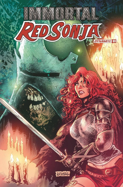 Immortal Red Sonja #1 (Acosta Original Cover)