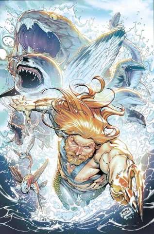 Aquaman #1 (Brad Walker Deep Sea Spot Gloss Foil Cover)